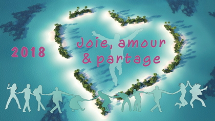 2018 – Joie, amour &&nbsp;partage